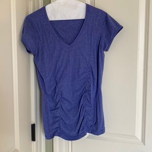 Zella Purple V-neck T-shirt. Women’s medium.